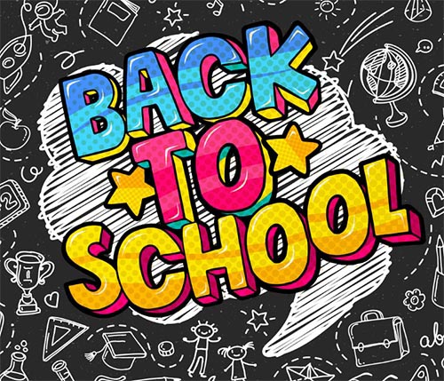  Back to School words